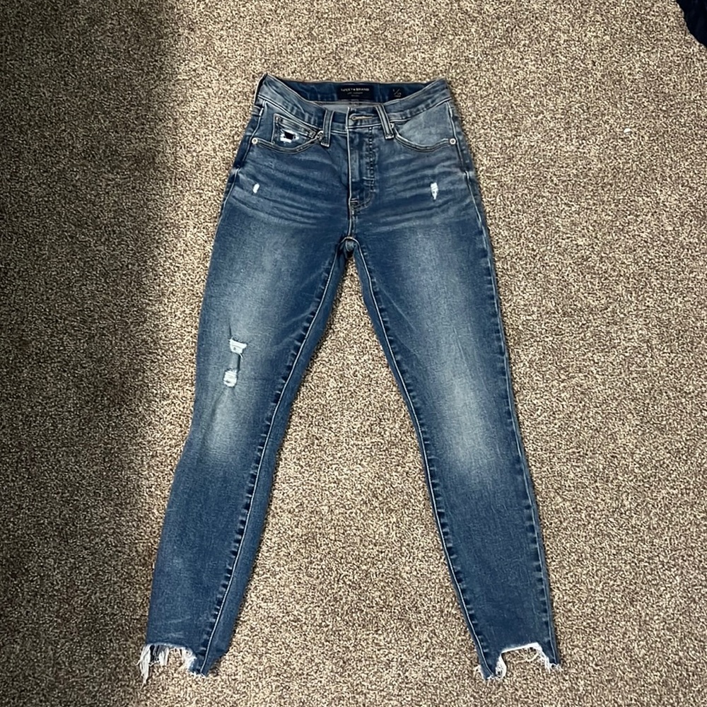 Lucky brand high rise skinny Bridgette jeans